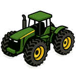 John Deere Articulated Tractors