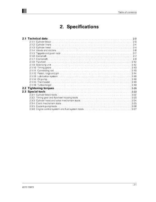 AGCO Power 6.6L 154kW and 7.4L 175kW Diesel Engines (Final Tier 4/Stage IV) Technical Manual (CTM5AP9873)