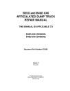 BELL B35D (PIN: E359835___) and B40D (PIN: E409840___) 6x6 Articulated Dump Trucks Repair Manual (872092)