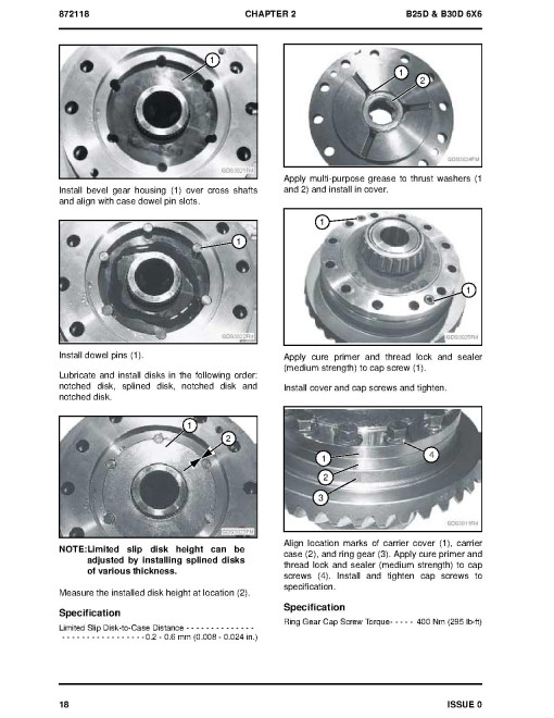 BELL B25D (PIN: E410814___) and B30D (PIN: E409836___) 6x6 Articulated Dump Trucks Repair Manual (872118) BELL B25D (PIN: E410814___) and B30D (PIN: E409836___) 6x6 Articulated Dump Trucks Repair Manual (872118)