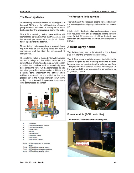 BELL B18D 6X4, B18D 6X6, B20D 6X4, B25D 6X6, B25DN 6X6 and B30D 6X6 MK7 Articulated Dump Trucks Service Manual (872329) BELL B18D 6X4, B18D 6X6, B20D 6X4, B25D 6X6, B25DN 6X6 and B30D 6X6 MK7 Articulated Dump Trucks Service Manual (872329)