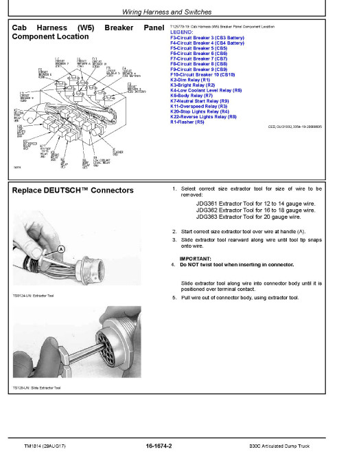 BELL B30C Articulated Dump Trucks Repair Manual (TM1814) BELL B30C Articulated Dump Trucks Repair Manual (TM1814)