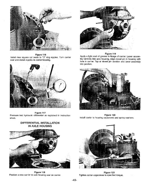 Clark-Hurth HD519SP, HD719SS, HS415SM, HS515SP and HS716SQ Rigid Axles Component Technical Manual (CTM319) Clark-Hurth HD519SP, HD719SS, HS415SM, HS515SP and HS716SQ Rigid Axles Component Technical Manual (CTM319)