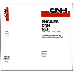 F4CE9484, F4DE9484, F4GE9484 and F4HE9484 Tier 3 Diesel Engines Repair Manual (87659057A)