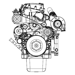 12.9L Turbo Compound Engines F3CE0684A*E001 and F3CE0684B*E003 for New Holland T9050 Tractors Repair Manual (87737594)