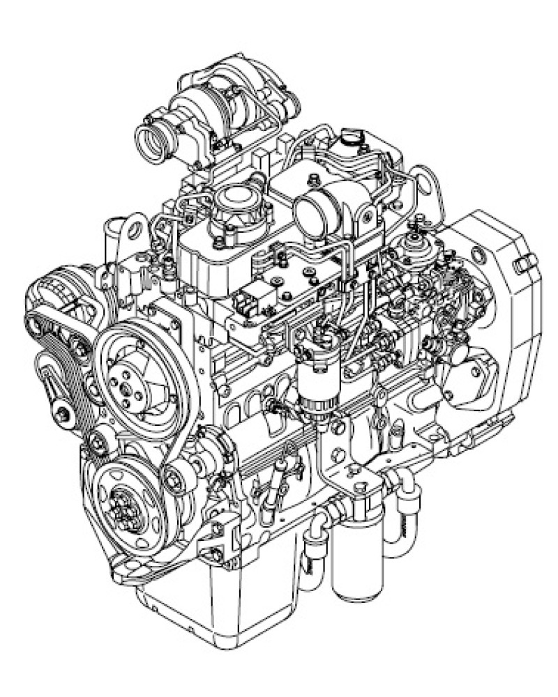 CNH F4CE9484, F4DE9484, F4GE9484 and F4HE9484 Tier 3 Diesel Engines Repair Manual (87659057A)