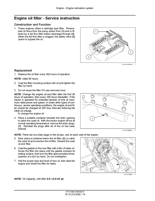 CNH L3BL Diesel Engines and L3AL Tier 3 Gasoline Engines Service Manual (47731080) CNH L3BL Diesel Engines and L3AL Tier 3 Gasoline Engines Service Manual (47731080)