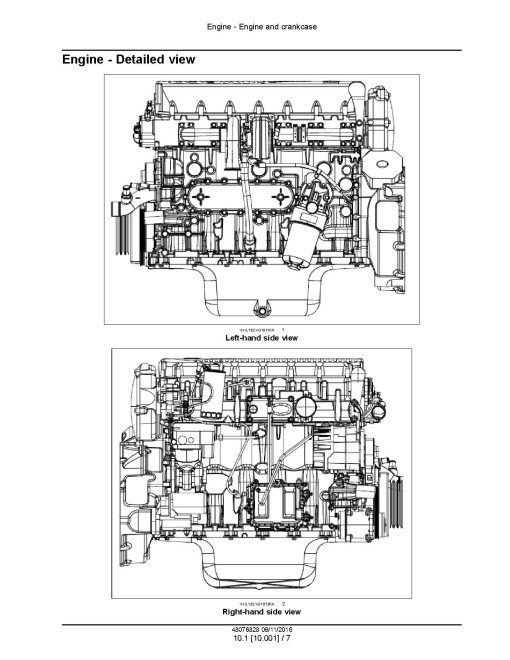 CNH Cursor 9 F2CFE613, F2CFE614 Tier 4A (interim) / Stage IIIB Diesel Engines Service Manual (48076828) CNH Cursor 9 F2CFE613, F2CFE614 Tier 4A (interim) / Stage IIIB Diesel Engines Service Manual (48076828)