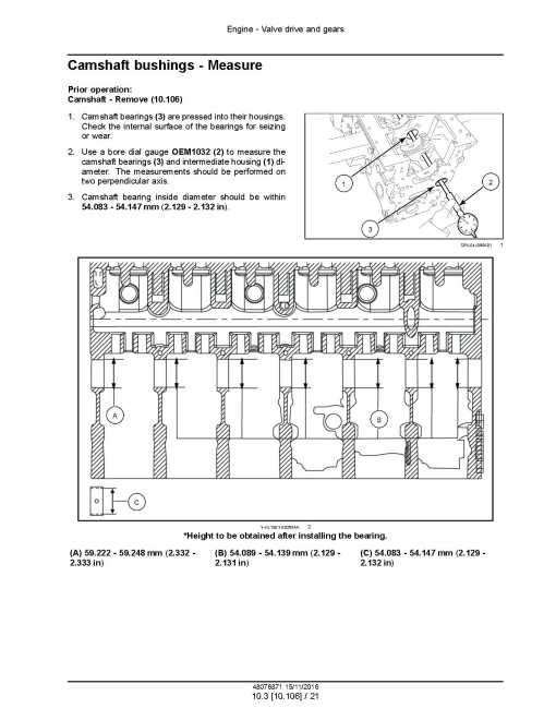 CNH NEF F4DFE413, F4DFE414, F4DFE613, F4DFE617, F4HFE413, F4HFE613 Tier 4B (final) / Stage IV Diesel Engines Service Manual (48076871) CNH NEF F4DFE413, F4DFE414, F4DFE613, F4DFE617, F4HFE413, F4HFE613 Tier 4B (final) / Stage IV Diesel Engines Service Manual (48076871)
