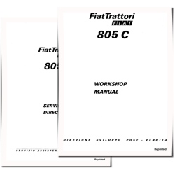 805C Crawler Tractors set of Service Workshop Manuals (06910046)