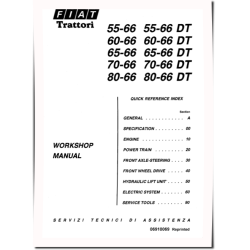 45-66, 55-66, 60-66, 65-66, 70-66, 80-66 (DT, F, DTF, -LP) Tractors Workshop Manual (06910069)
