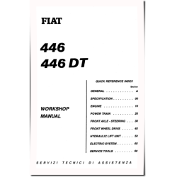 446, 446DT, 55-46, 55-56, 60-46, 60-56, 65, 65-46, 65-56, 70, 70-56 (DT, S, DTS) Tractors Workshop Manual (06910073)
