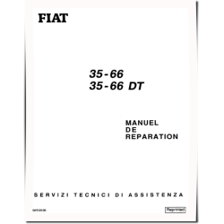 35-66 and 35-66DT Tractors Workshop Manual (Francais, 06910100)