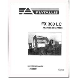 FX300LC Crawler Excavators Service Manual (59825021)
