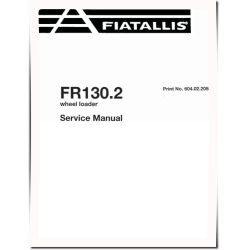 FR130.2 Wheeled Loaders Service Manual (60402205)
