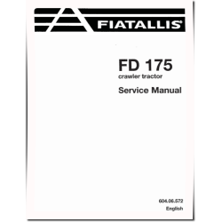 FD175 Crawler Tractors Service Manual (60406572)