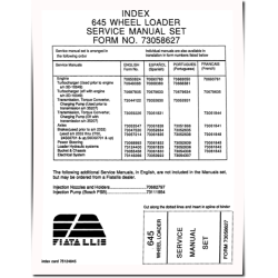 645 Wheeled Loaders Service Manual (73058627)
