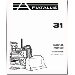 31 Crawler Tractors Service Manual (73116567)