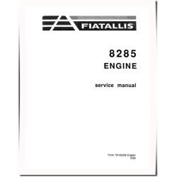 8285 Diesel Engines Service Manual (73150208)
