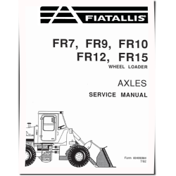 FR15B Wheeled Loaders Service Manual (73155598)
