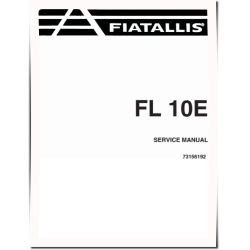 FL10E (PIN from LE10E IT090101) Crawler Loaders Service Manual, NO ENGINE INFO (73156192)