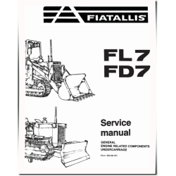 FD7 Crawler Dozers Service Manual (73158152)