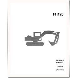 FH120 Hydraulic Excavators Service Manual (73158518)