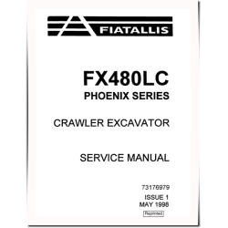 Phoenix Series FX480LC Crawler Excavators Service Manual (73176979)