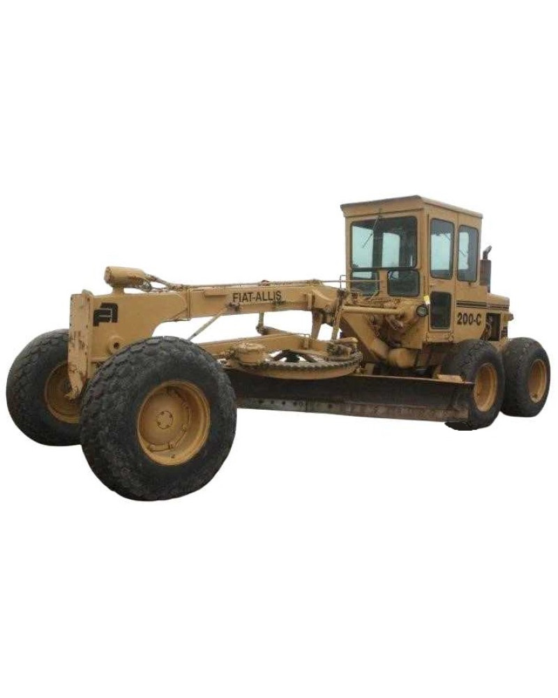 Fiat-Allis 100C, 150C and 200C Motor Graders Service Manual (70697310)