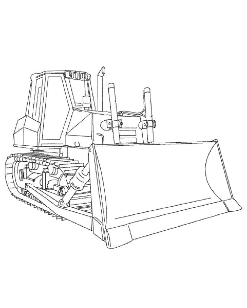 Fiat-Hitachi DC180 and DC180PS Power Steering Crawler Dozers Service Manual (60402274)