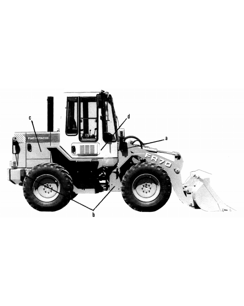 Fiat-Allis FR70 Wheeled Loaders Service Manual (60402201) Fiat-Allis FR70 Wheeled Loaders Service Manual (60402201)