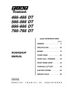 Fiat 466, 466DT, 566, 566DT, 666, 666DT, 766 and 766DT Tractors Workshop Manual (06910067)