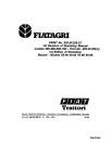 Fiat 466, 55-66 (DT), 566, 60-66 (DT), 65-66 (DT), 666, 70-66 (DT), 766, 80-66 (DT) Tractors Workshop Manual (06910068)