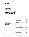 Fiat 446, 446DT, 55-46, 55-56, 60-46, 60-56, 65, 65-46, 65-56, 70, 70-56 (DT, S, DTS) Tractors Workshop Manual (06910073)