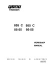 Fiat 85-55, 855C, 95-55 and 955C Crawler Tractors Workshop Manual (06910092)