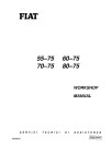 Fiat 465C, 55-65, 565C, 60-65, 665C, 70-65, 765C and 80-65 Crawler Tractors set of Workshop Manuals (06910093)