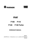 Fiat Winner F100, F110, F120 and F130 Turbo Tractors Workshop Manual (06910101)