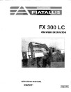 Fiat-Allis FX300LC Crawler Excavators Service Manual (59825021)