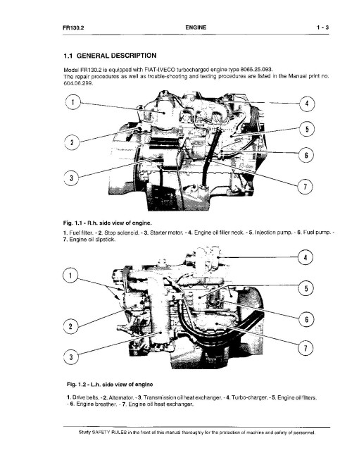 Fiat-Allis FR130.2 Wheeled Loaders Service Manual (60402205) Fiat-Allis FR130.2 Wheeled Loaders Service Manual (60402205)