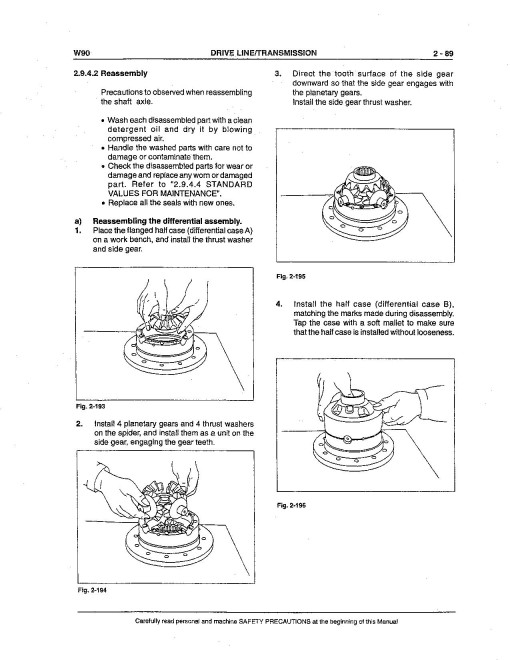 Fiat-Allis FW90 Wheeled Loaders Service Manual (60402221) Fiat-Allis FW90 Wheeled Loaders Service Manual (60402221)