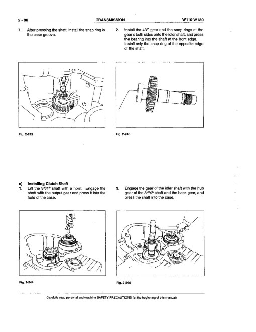 Fiat-Allis FW110 and FW130 Wheeled Loaders Service Manual (60402223) Fiat-Allis FW110 and FW130 Wheeled Loaders Service Manual (60402223)