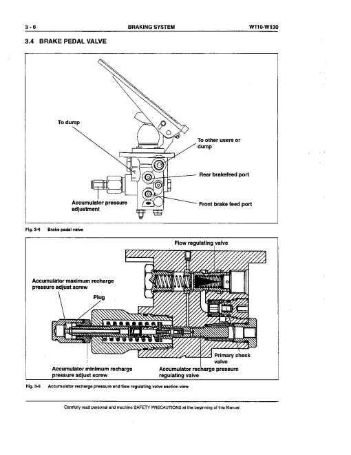 Fiat-Allis FW110 and FW130 Wheeled Loaders Service Manual (60402223) Fiat-Allis FW110 and FW130 Wheeled Loaders Service Manual (60402223)