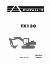 Fiat-Allis FX130 Crawler Excavators Service Manual (60406765)