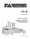 Fiat-Allis 65B Motor Graders Service Manual (73125943)