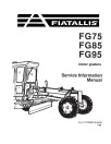 Fiat-Allis FG75, FG85 and FG95 Motor Graders Service Information Manual (73139904)