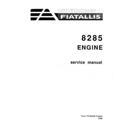 8285 Diesel Engines Service Manual (73150208)