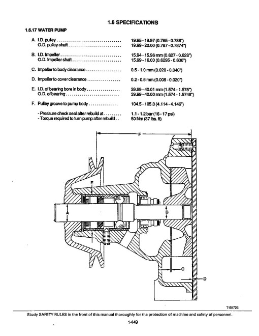 Fiat FL14E and FL175 Crawler Loaders Service Manual, NO ENGINE INFO (73152729)