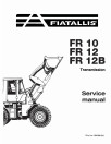 Fiat-Allis FR12B Wheeled Loaders Service Manual (73155597)