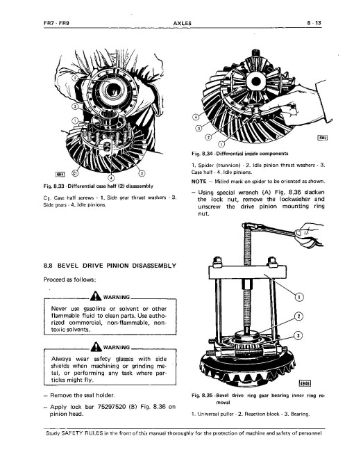 Fiat-Allis FR15B Wheeled Loaders Service Manual (73155598)