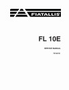Fiat FL10E (PIN from LE10E IT090101) Crawler Loaders Service Manual, NO ENGINE INFO (73156192)